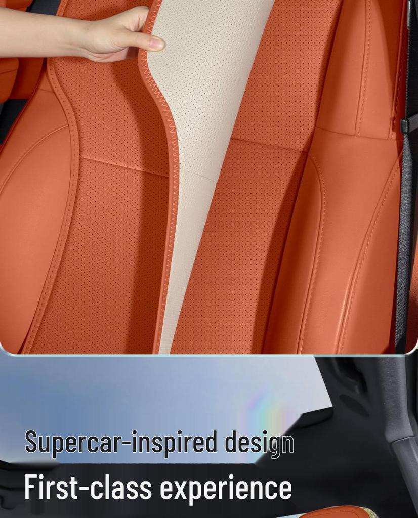 Leapmotor C10/B01/C11/C16 All-Season Breathable Leather Seat Cushion Cover