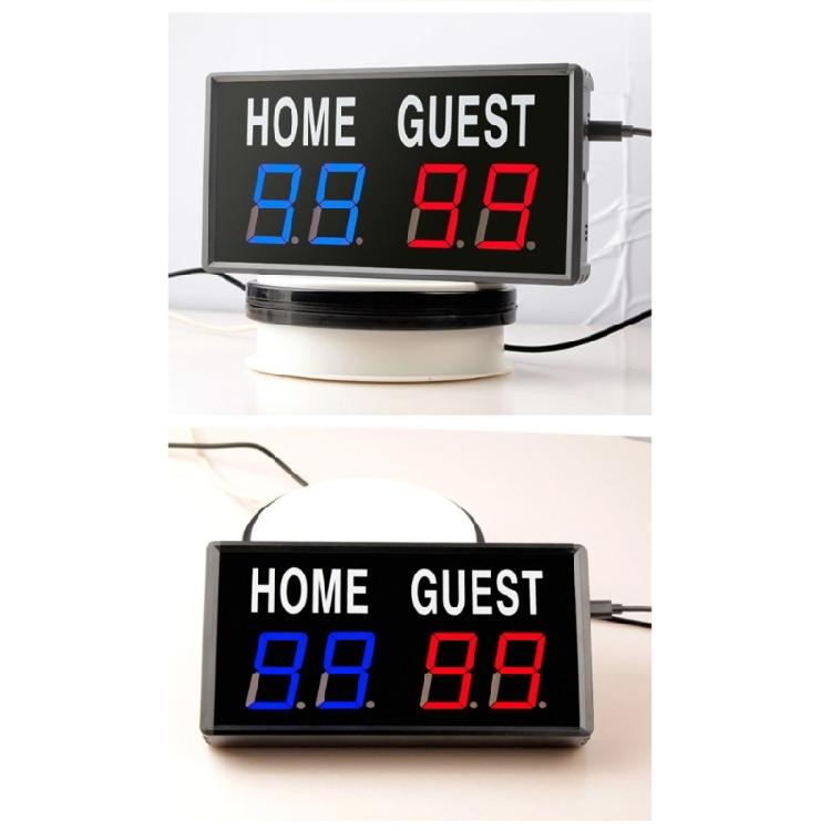 LED Electronic Scores keeper With Remote Control Indoor Electronic LED Scoreboard Multi-Sport Digital Scoreboard