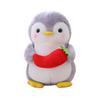 25Cm Kawaii Standing Penguin Doll Plush Toy Stuffed Female Male Holding Food Cartoon Animal Plushie Birthday Gift