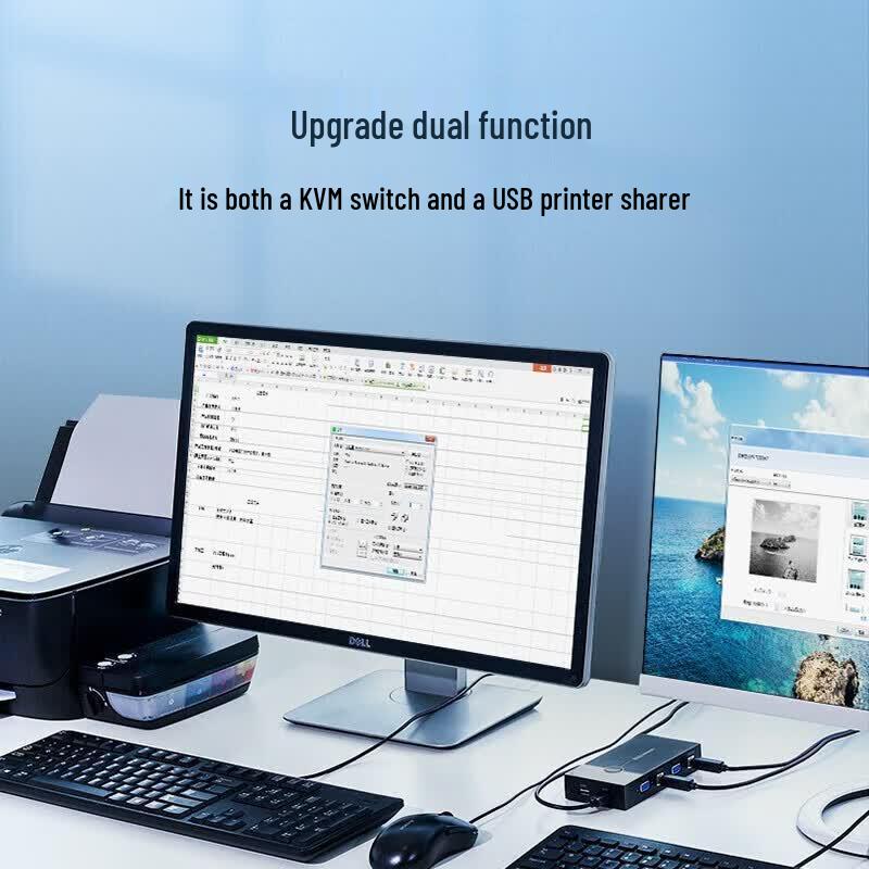 UGREEN 2-Port VGA KVM Switch