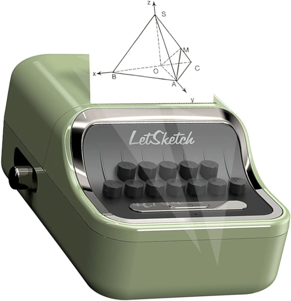 

LetSketch 300dpi Принтер для этикеток Ретро Канцелярские товары Смартфон Наклейка Мобильный принтер Термопринтер Совместимость с Bluetooth Совместимость со смартфонами Легкий