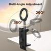 2026 New Airplane Phone Holder for Magnetic Air Plane Travel Essentials Magnetic Phone Mount Compatible with iPhone Magnetic Cas