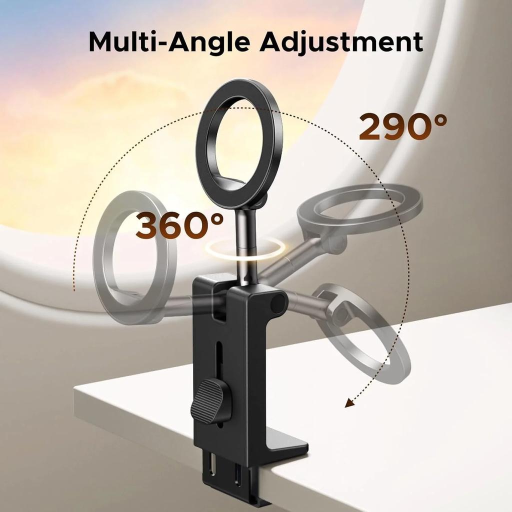 2026 New Airplane Phone Holder for Magnetic Air Plane Travel Essentials Magnetic Phone Mount Compatible with iPhone Magnetic Cas