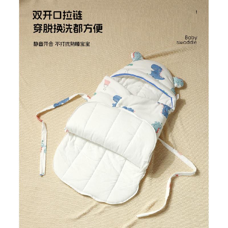 Herbst Winter Warme Baby-Empfangsdecke Baumwolle Anti-Kick-Schlafsack Neugeborenen-Wickelhülle