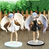 21CM Ghost Angel Rem Anime Figure Re:Life In A Different World From Zero Dress Wings Standing Model Toy PVC Collection Ornaments
