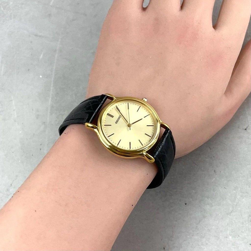Used Working condition/New battery SEIKO 7N01-6030 Quartz 1990 Men's Watch