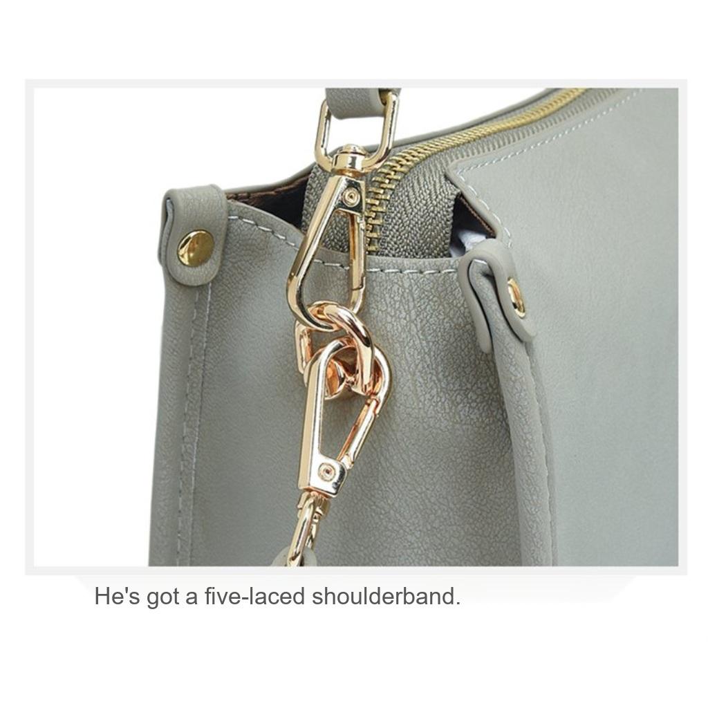 Crossbody Bag Women Faux leather Adjustable Strap Daily Commute