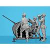 ICM 1/35 Scale 2cm Flak 38 with Fire Crew Plastic Model Kit 35718 (Cannon)