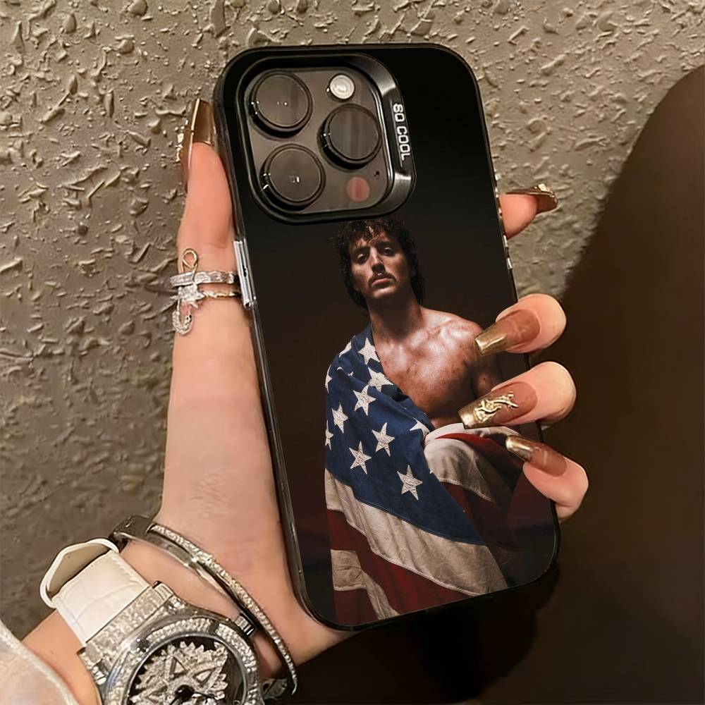 

B-Benson B-Boone Singer Phone Case For iPhone 17,16,15,14,13,12,11 Plus,Pro Max,XS,Colorful Silver Phone case Funda Cover iPhone15promax