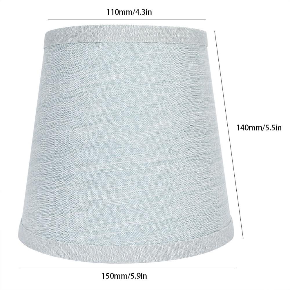 5.5 inch Height Lamp Cover Fabric Small Lamp Shades Modern Lampshade  Floor Lamp