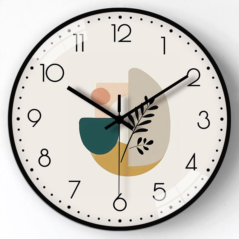 8" (20cm) Nordic Light Luxury Silent Wall Clock for Living Room or Bedroom