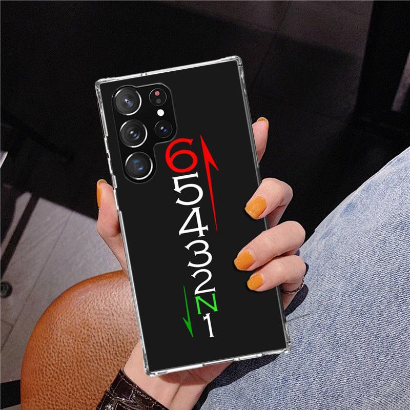 1N23456 Cool Motorcycle Phnoe Case for Samsung Galaxy S26 S25 Edge S23 S24 Ultra S22 Plus S21 S20 FE Unique Cover Soft Coque Gal