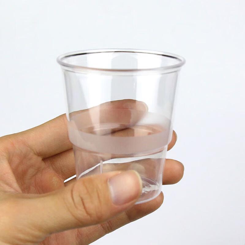YANGGE Disposable Hard Plastic Airline Cups