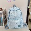 School bag new fashionable trendy star student backpack for girls, 1st grade junior high school commuting, travel versatile backpack