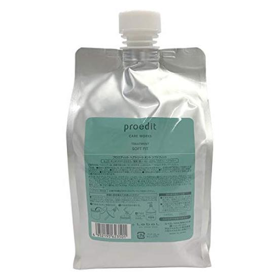 

Lebel ProEdit Care Works Treatment Soft Fit 1000ml Refill Cream White 1.0 Liter (x 1)