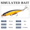 Esca rigida a matita sommersa da pesca 5,3 cm/3 g con blocco di piombo