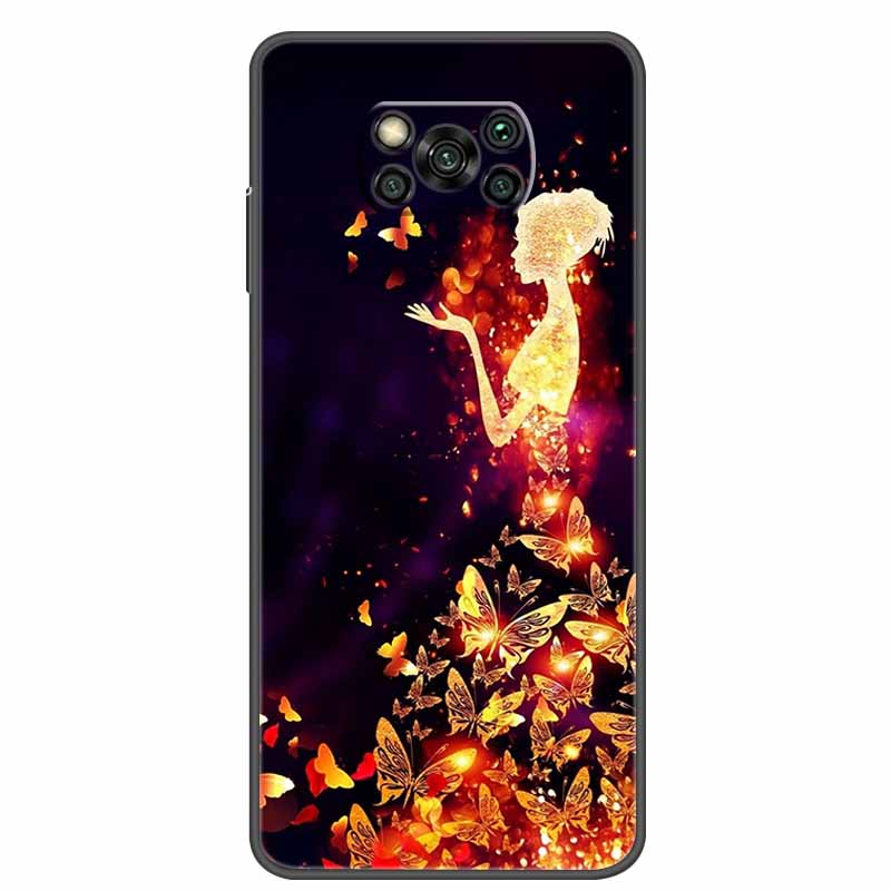 

Для Poco X3 Pro Case Bamper Silicon TPU Soft Phone Cover For Xiaomi Poco X3 NFC Pro Case Cartoon Funda on Pocophone X3 NFC Coque Poco X3 Pro