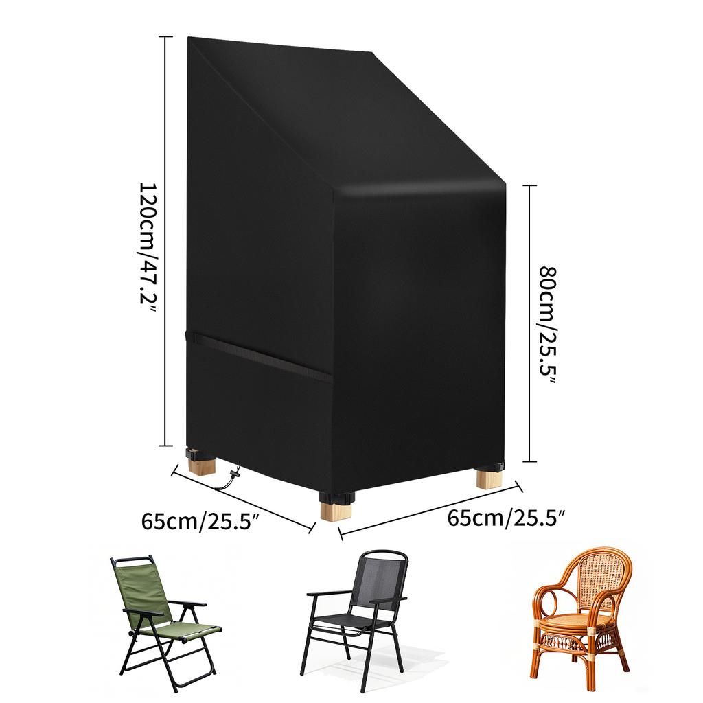 Waterproof Garden Chair Covers Rain Snow Proof for Outdoor Sofa Table Chairs Universal Furniture Protector Dust Proof