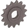 25H 15T Steel Sprocket with H Hole Design, Replacement for MY1020 MY1016 MY1018 Motor, Optimal Power Transmission