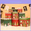 Colorful Christmas Decoration Gift Boxes Set Of Three Perfect For Holiday Displays