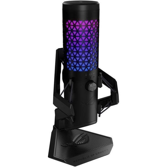 Microphone Gaming - Asus - ROG CARNYX - Condensateur cardioïde - 192 kHz - Filtre anti-pop