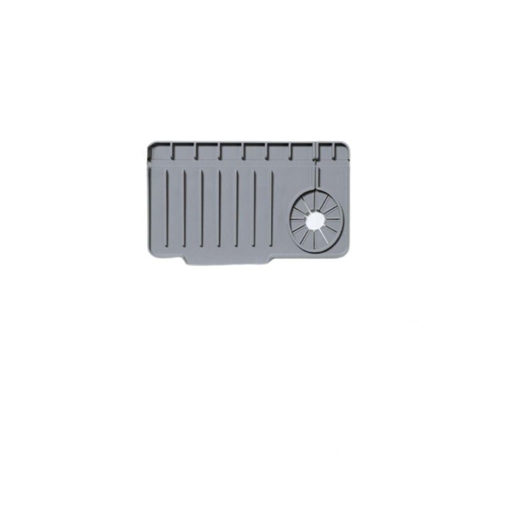 Unilateral Side Hole Kitchen Faucet Sink Mat Splash-Proof Kitchen Sink Draining Pad Bathroom Use