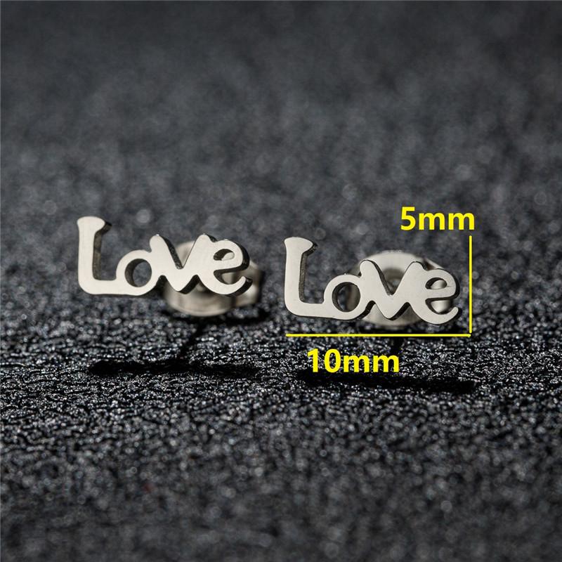 Stainless Steel Mini Stud Earrings Women Hedgehog Horse Rabbit Kitty Earings for Girls Vintage Tree of Life Ear Studs