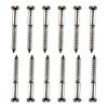 12pack Anti Rusts Guitar Bridge Screw Stainless Steel Guitar String Lock Screws for Quick Installation