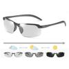Men Photochromic Polarized Sunglasses Driving Fishing Chameleon Glasses Change Color Sun Glasses Day Night Vision UV400 Eyewear
