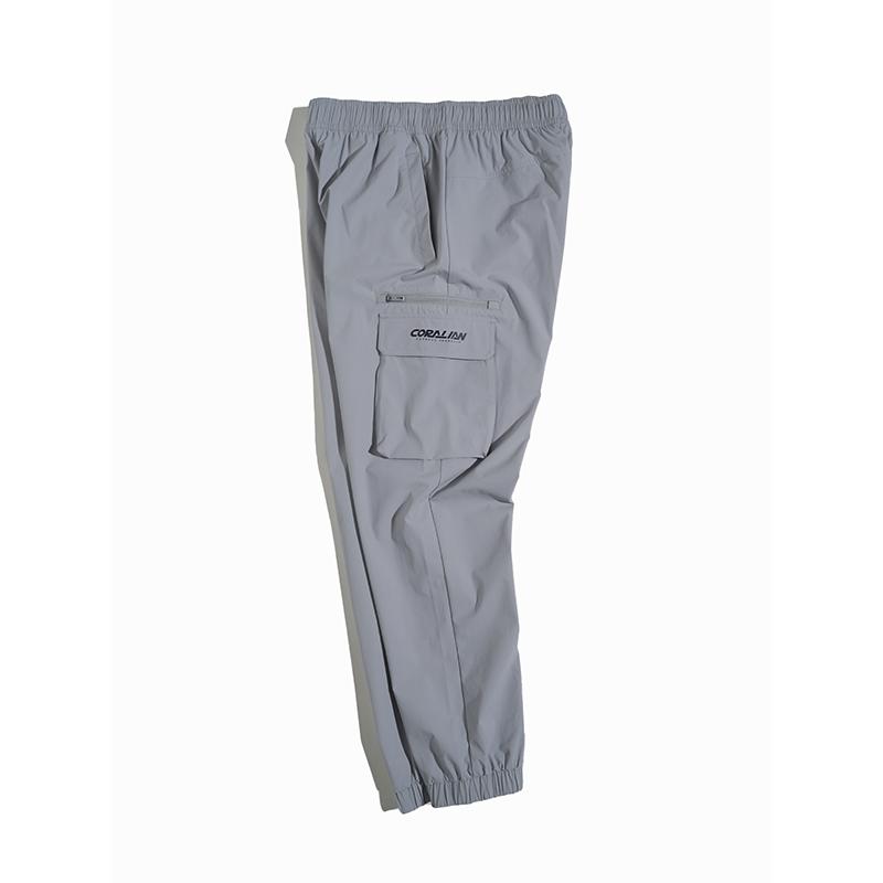 CORALIAN Runoff Stretch Out-Pocket Jogger Pants Grey
