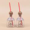 375Ml Mini Tequila Bottles Acrylic Reusable Cups With Straw Hole Small Patron Bottles Empty For Drinking