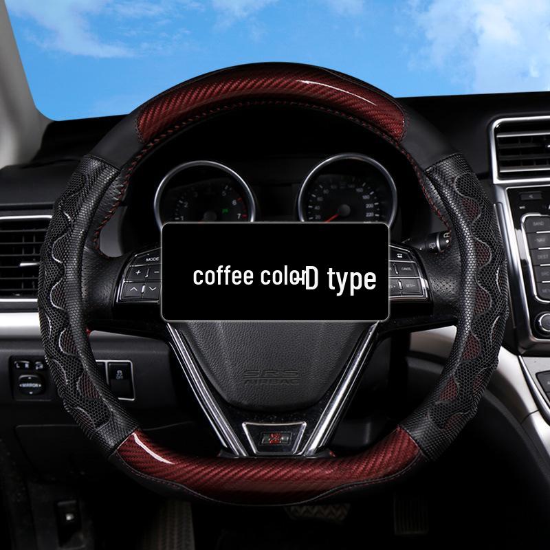 Universal Steering Wheel Cover for BYD, Corolla, Camry, Wuling Hongguang, Levin, Velanda, and Volkswagen