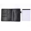 In Stock A6 Sticky Notes Notebook, Business PU Leather Surface, Portable Work Log, Custom LOGO.