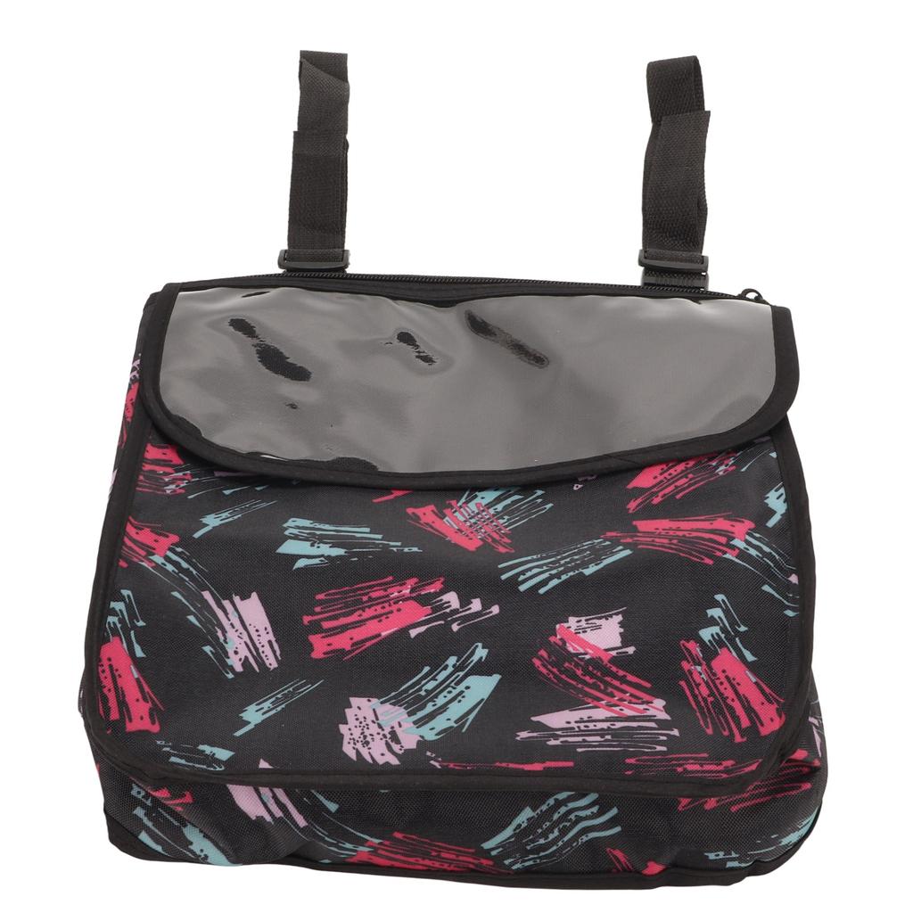 Wheelchair Bag Large Capacity Waterproof Oxford Cloth Scooter Storage Bag for Electric Vehicle Folding Vehicles Walker