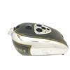 BSA M20 21 Dlx M22 M23/24 Chrome & Black Painted Fuel Tank+ Top Plate ||Fit For