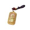 Wutai Mountain Fifth Lord Peace Blessing Amulet Keychain Ornament