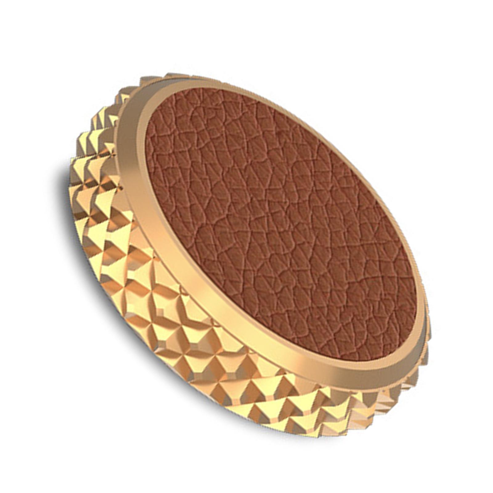 

Brass PU Leather Shutter Button for XT5/XT4/XT30 Digital Cameras with Threaded Hole Includes Anti Loss Ring Prevent Loss коричневый