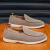 Fashion Breathable Slip on Flats  Summer Designer Male Loafers 2025 New Mens Casual Shoes Leisure Walk Driving Shoes Comfy Moccasins
