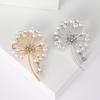 Dandelion Pearl Flower Brooch - Elegant and Versatile Shawl Pin for Women