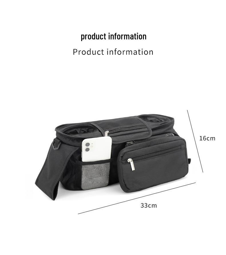 Multi-functional Baby Stroller Hanging Storage Bag - Mommy's Organizer