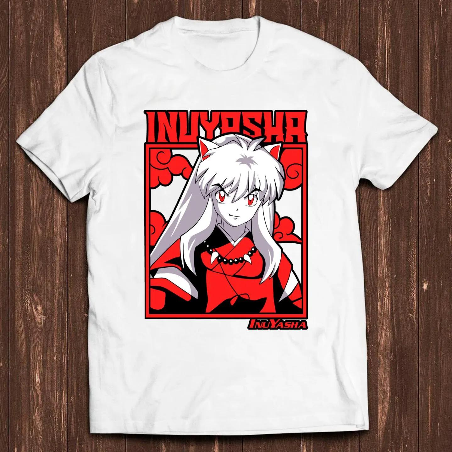 Inuyasha Sango Anime Design Tshirt  Classic Manga Character Tshirt for Men and Women Summer Cotton Loose Fashion Top S