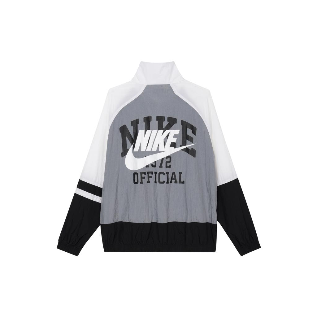 Nike Trend Unlined Jacket 'Grey White Black' Men's DD6171-065