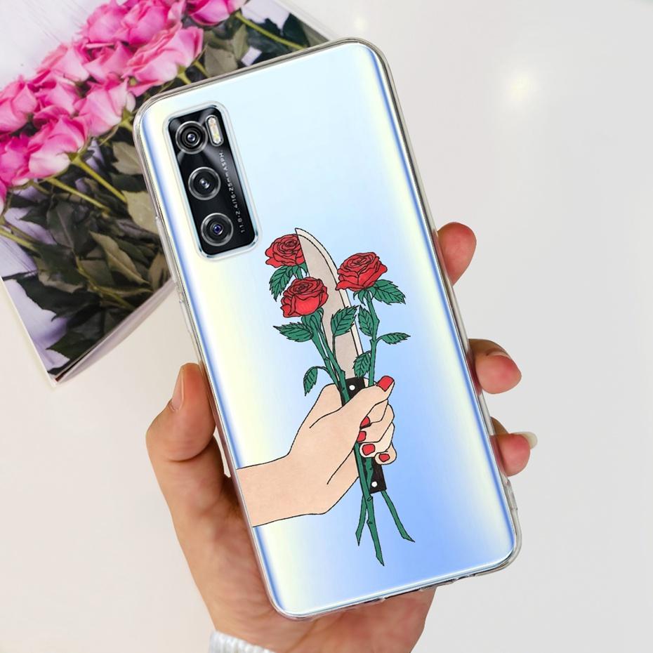 For Vivo V20 SE V2022 V2023 Phone Case Vivo V20 V2024 V2025 Soft Silicone TPU Back Cover For VivoV20 V 20 20SE Bumper