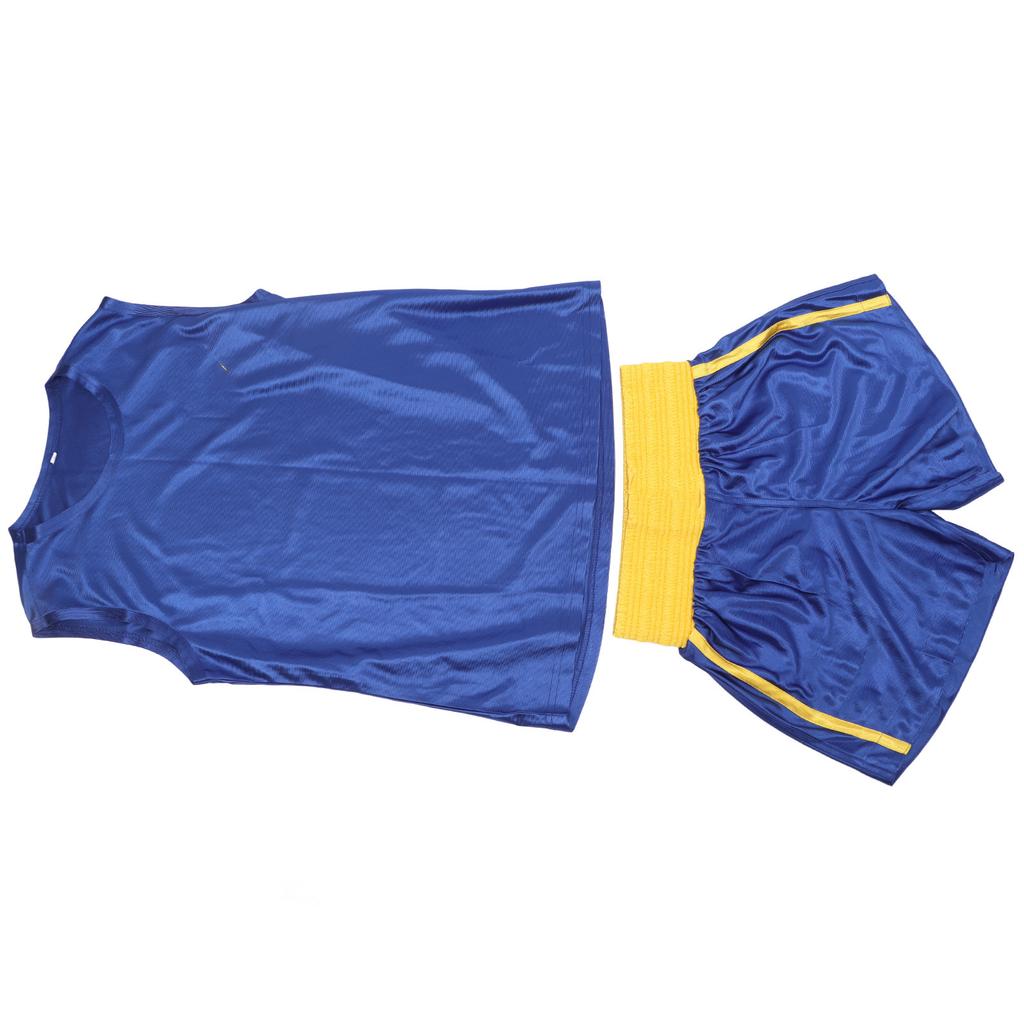 Uniforme da Boxe per Bambini Vita Elastica Sanda Mauy Thai Tuta da Allenamento Outfit per Competizione