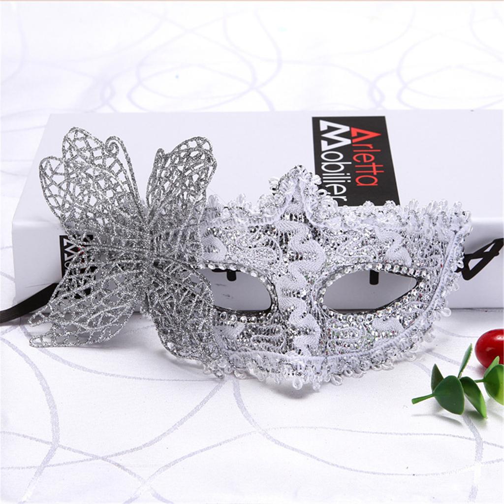 2026 NEW Side Butterfly Masquerade Mask New Fashion Half Face Eye Mask Party Makeup Ball Venetian Party Mardi Gras Mask