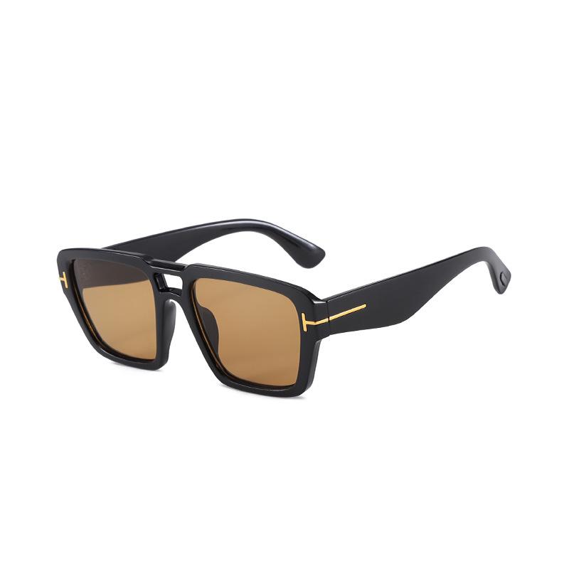 New European and American T personalized sunglasses retro sunglasses women's ins sunglasses versatile trend UV protection