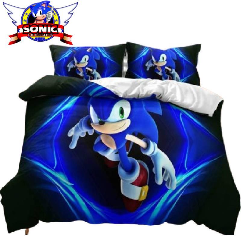 3d Digital Printing Bedding Set Cross-border Three-piece Set Cartoon Style Suitable For Various Bed Sizes