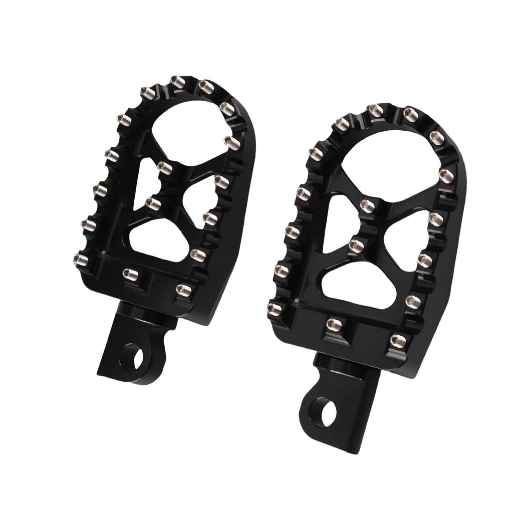 Universal Motorcycle Footrest Foot Pedal 10mm Install Dia CNC Aluminium Alloy