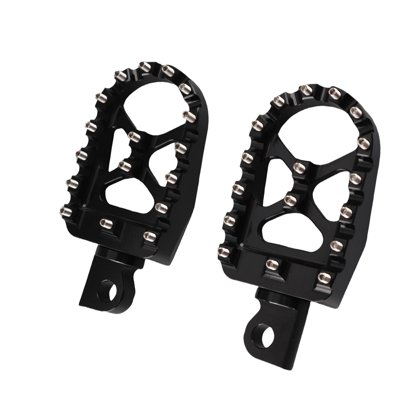 

Universal Motorcycle Footrest Foot Pedal 10mm Install Dia CNC Aluminium Alloy чёрный