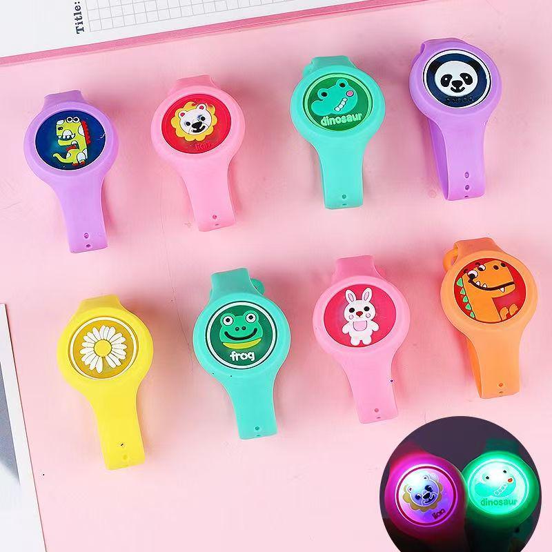 Children s Luminous Mosquito Repellent Bracelet - Cartoon Flashing Anti-Bite Rotating Toy